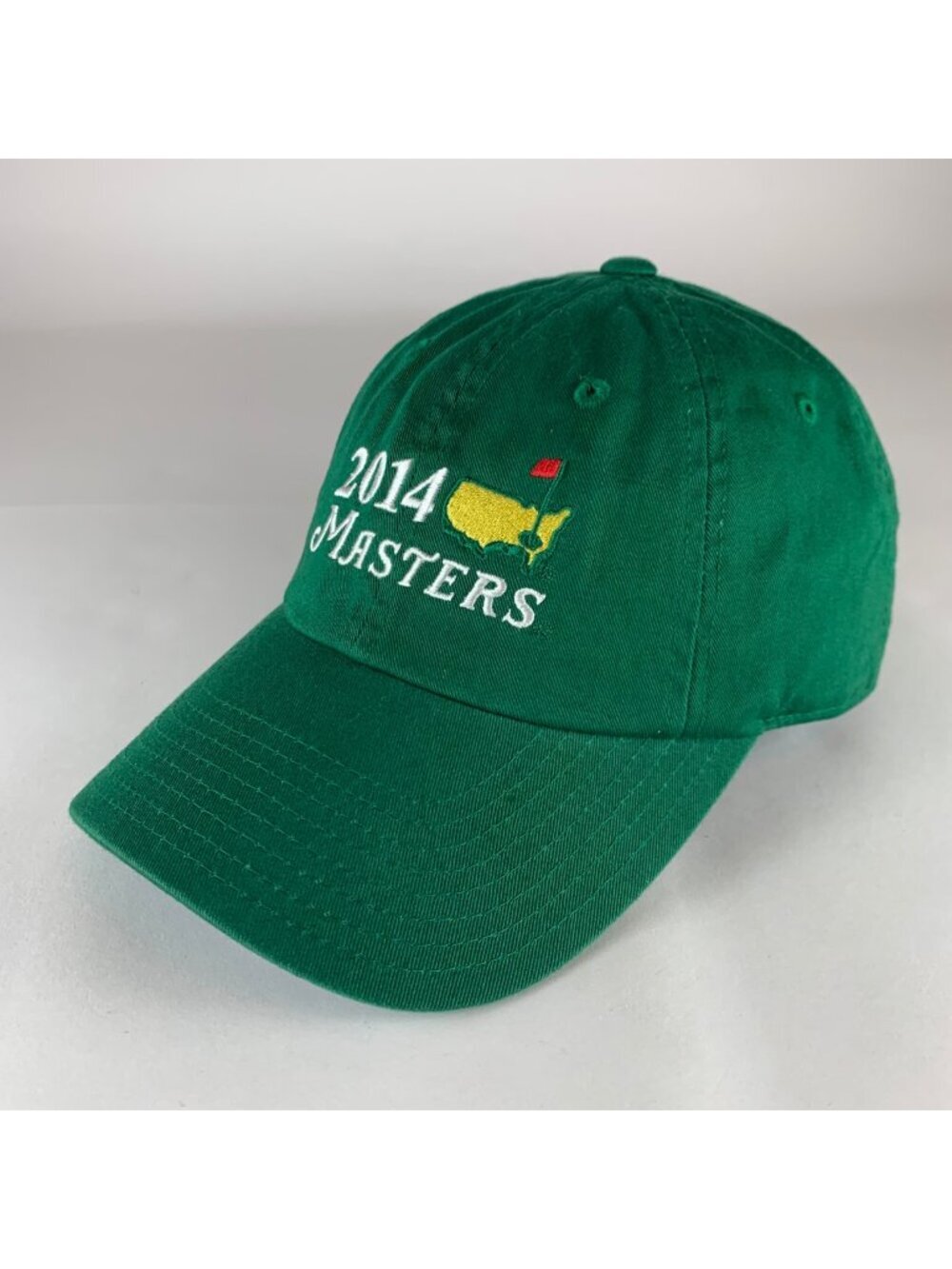 Masters Collection 2014 Unisex Green Relaxed Fit Strapback Adjustable Hat